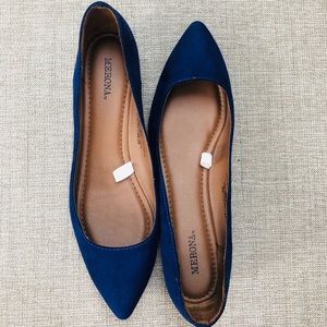 New! Merona Drew Pointed Toe Ballet Flats 10